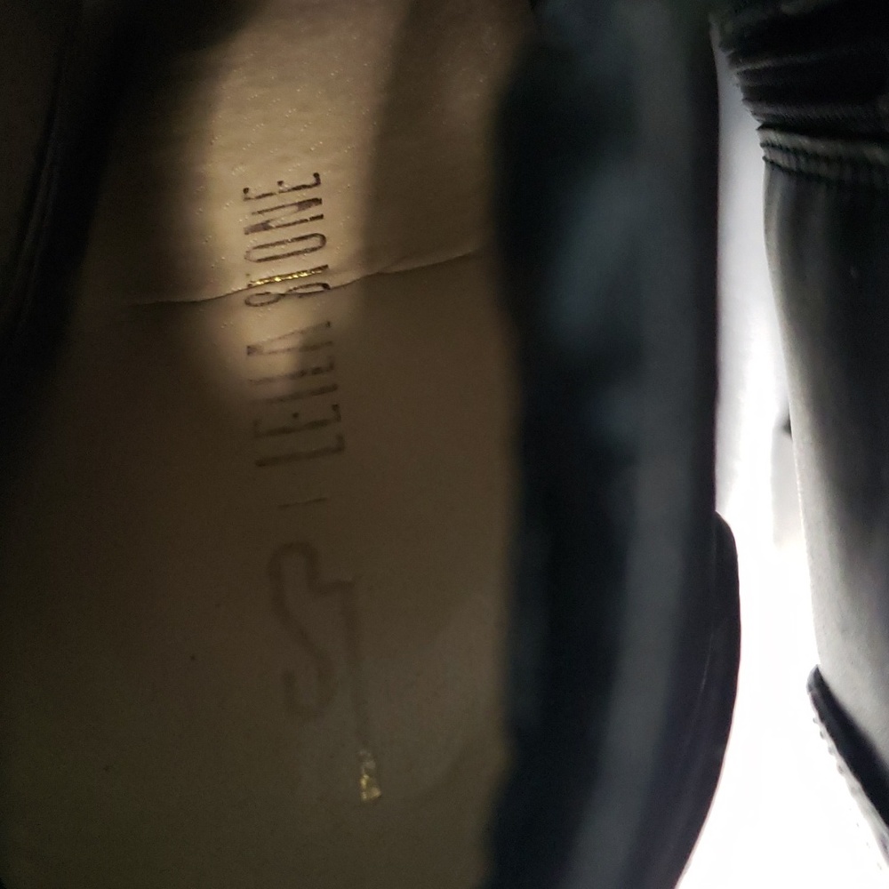 LEILA STONE black high shoes - Picture 11 of 15
